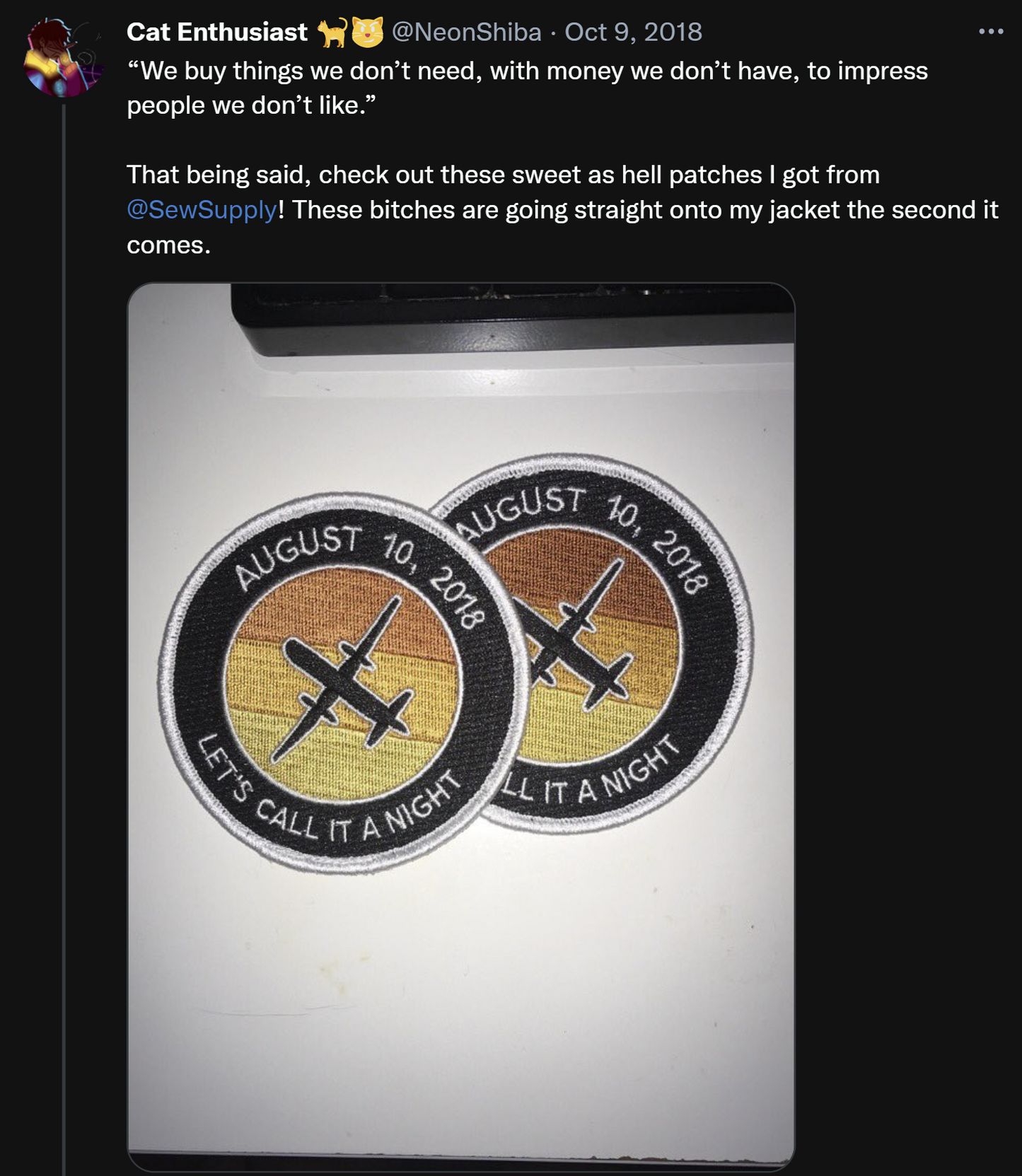 Sky King Patch